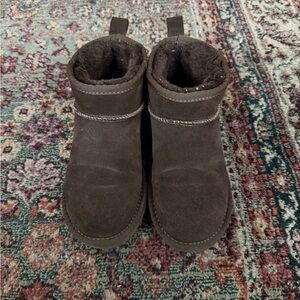 Brown Suede Boots size 6.5